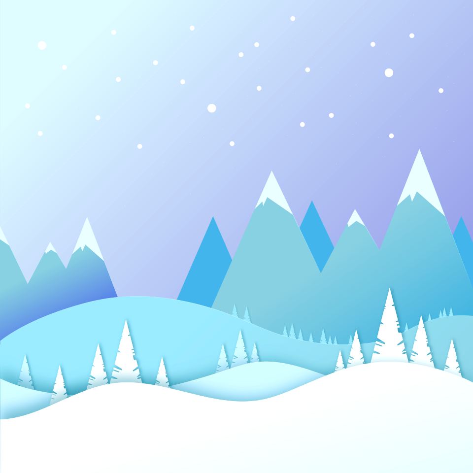 Icy peaks