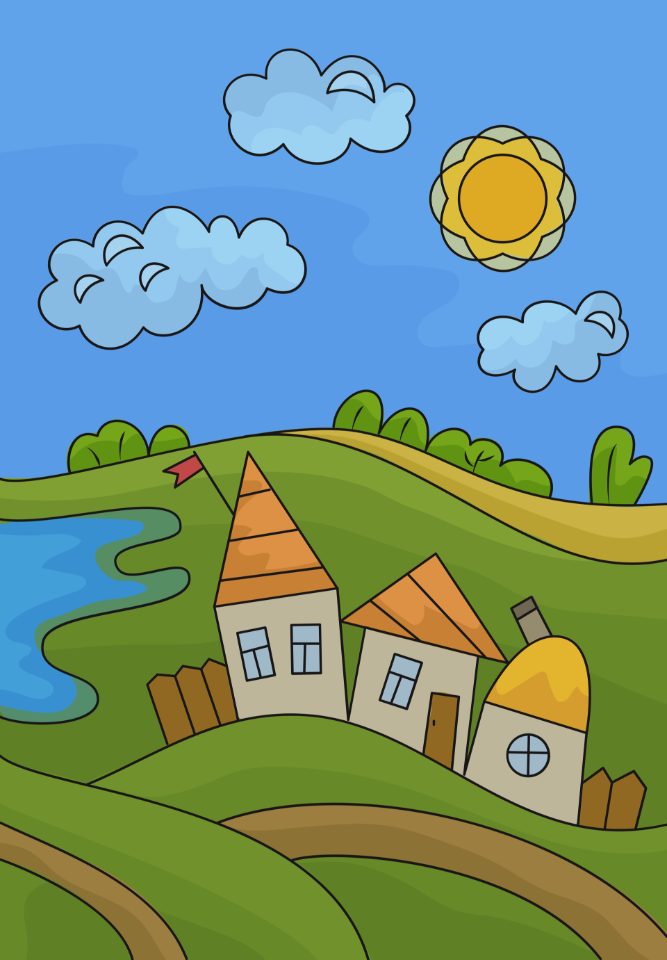 Village summer
