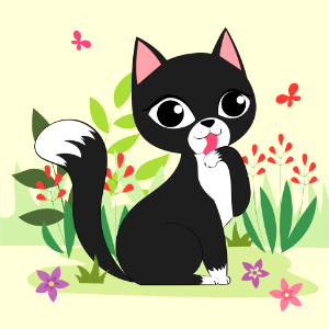 Cat summer