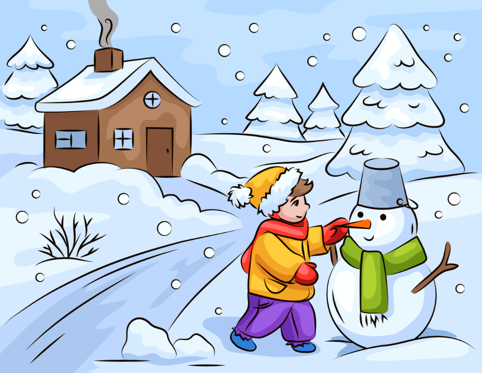 Winter january