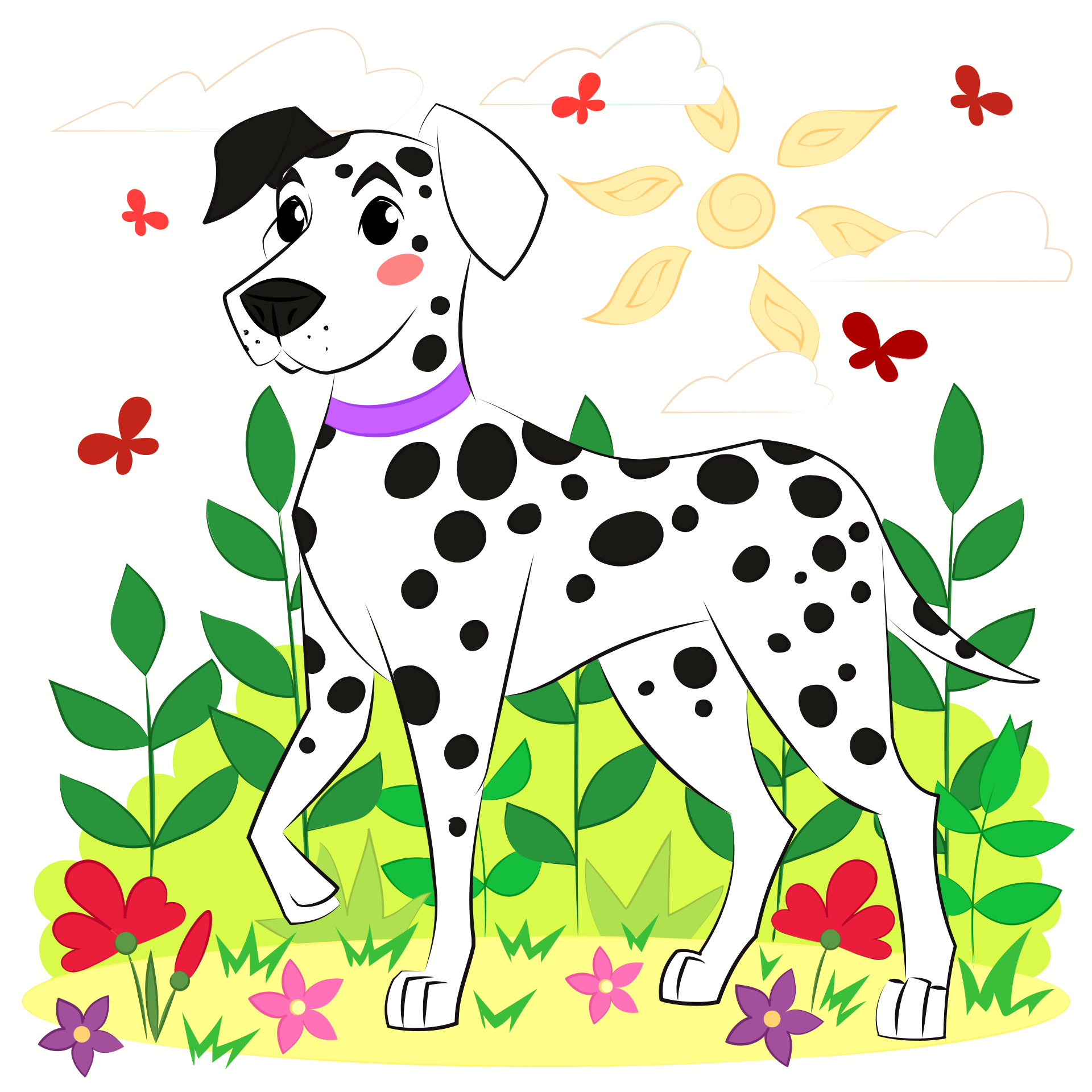 2500+ Free Dog Digital Illustrations