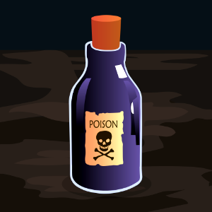 Poison Bottle Medicine Old