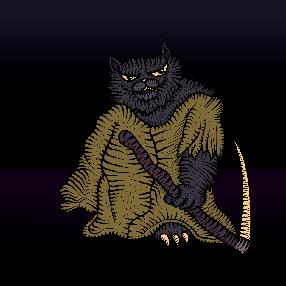 Black cat reaper