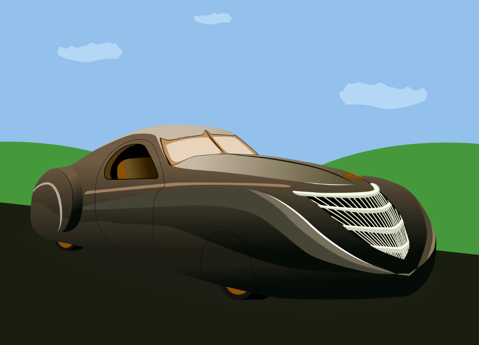 The Duesenberg Coupe Simone Midnight Ghost