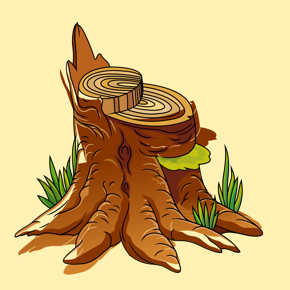 Tree stump
