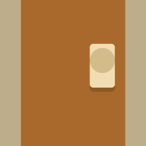 Brown door 02 background