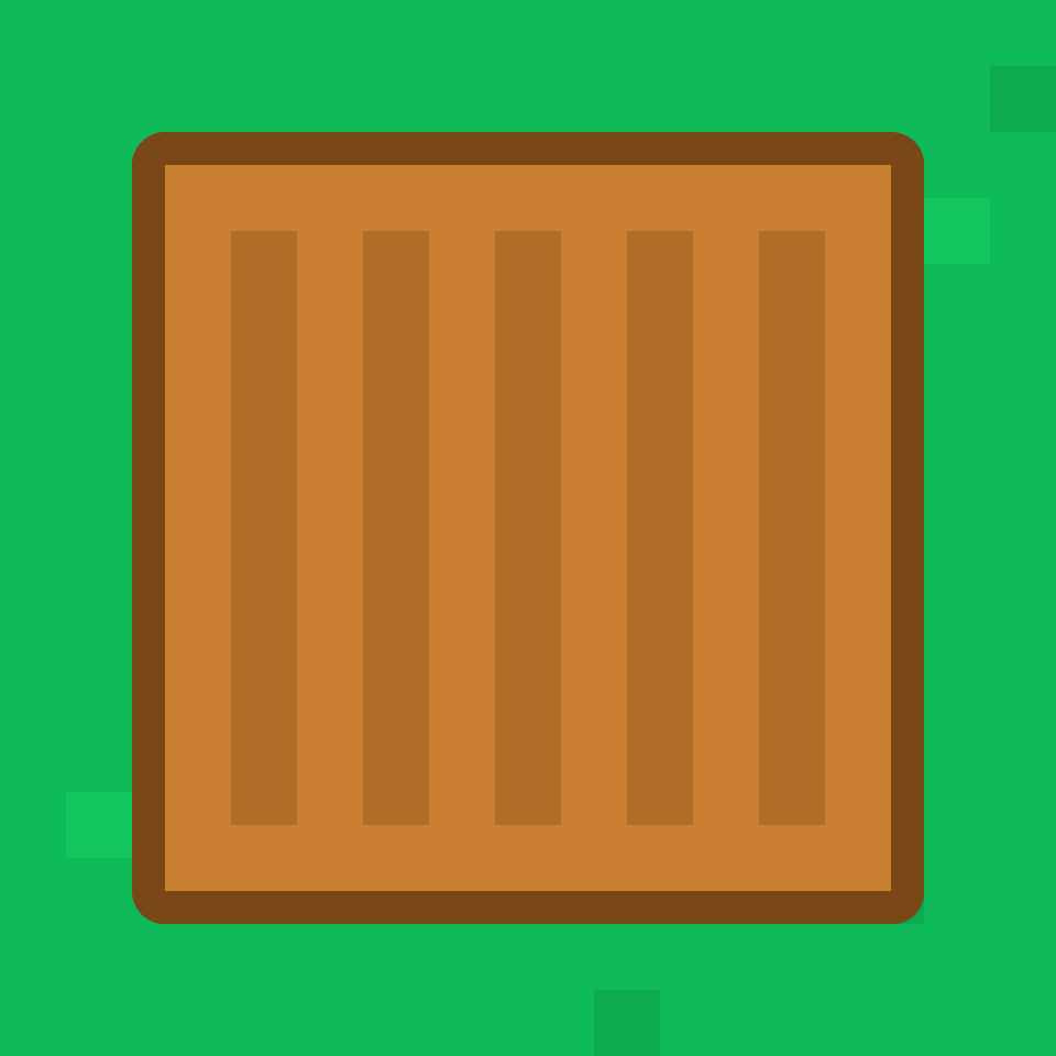 Big closed brown box background