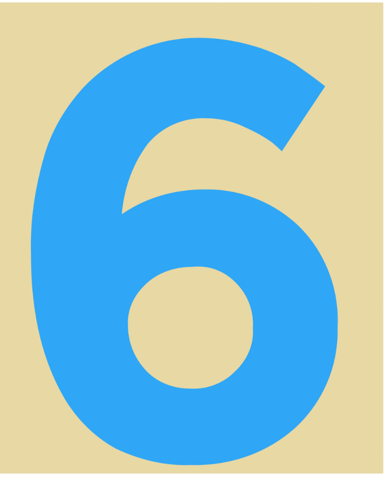 Blue 06 six digit background