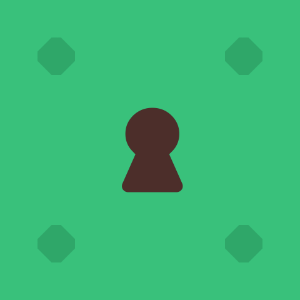 Green keyhole 03 background