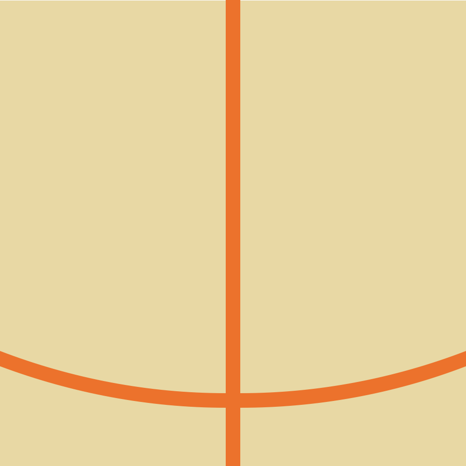 Orange lines 06 beige background