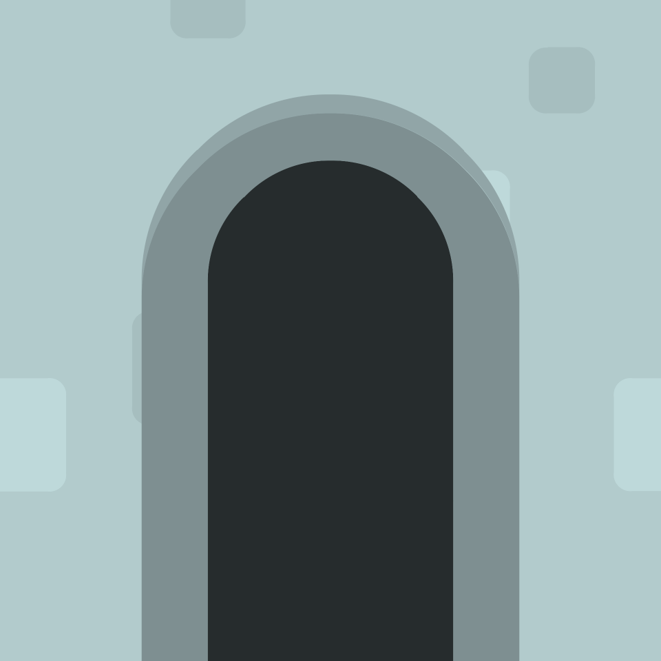 Grey medieval door 04 background