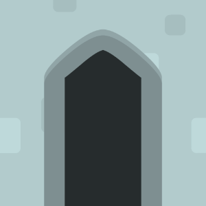 Grey medieval door 05 background