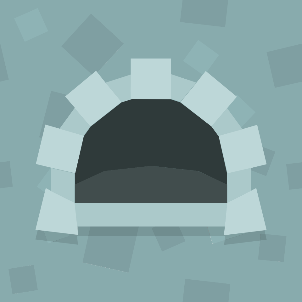 Medieval oven background