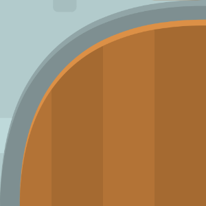 Orange medieval door 17 background