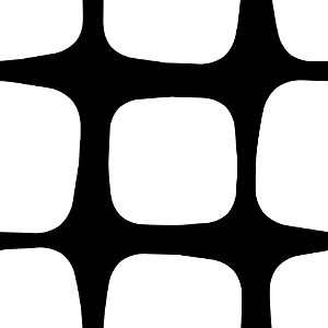 Black white big rounded squares background