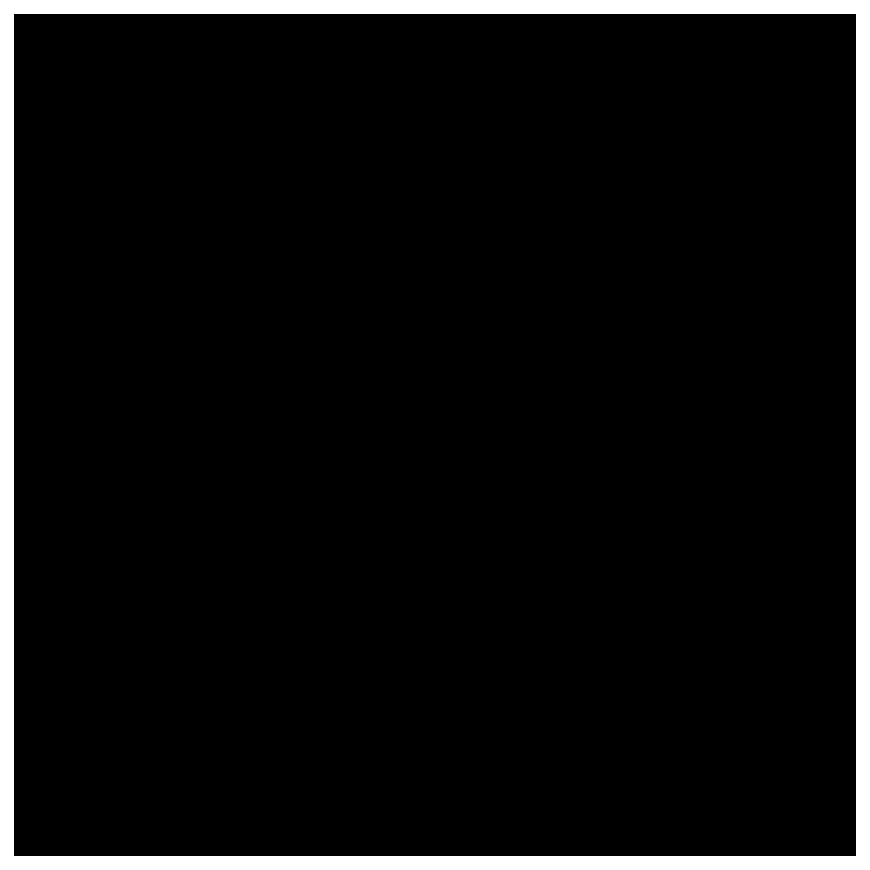 Black white black hole background