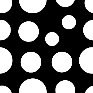 Black white circular chaos background