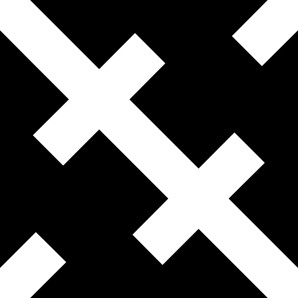 Black white crossed stripes background