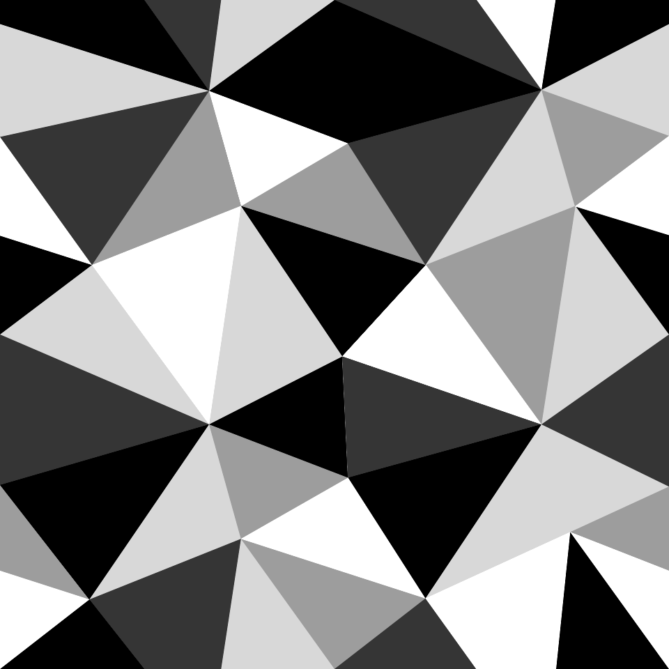 Black white dimensional shapes background