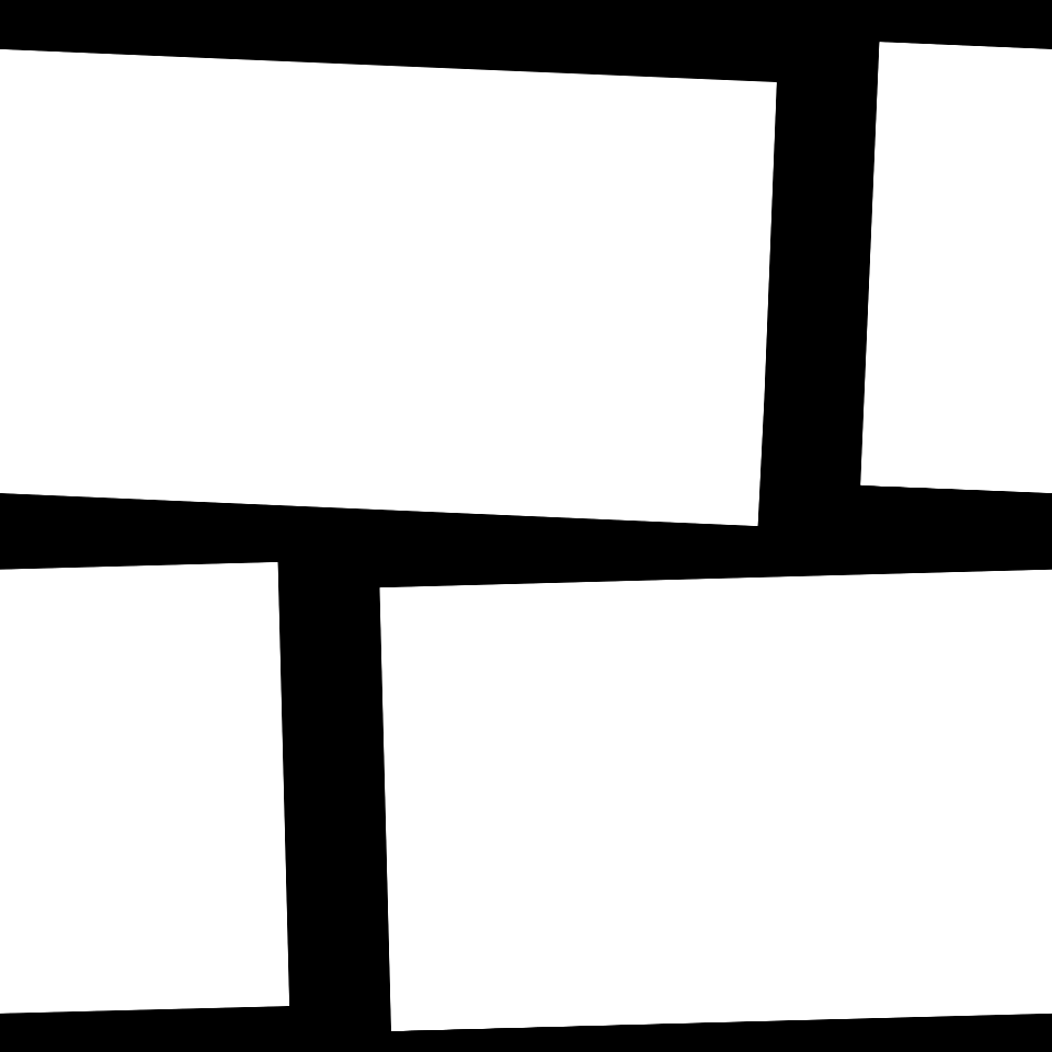 Black white huge bricks background
