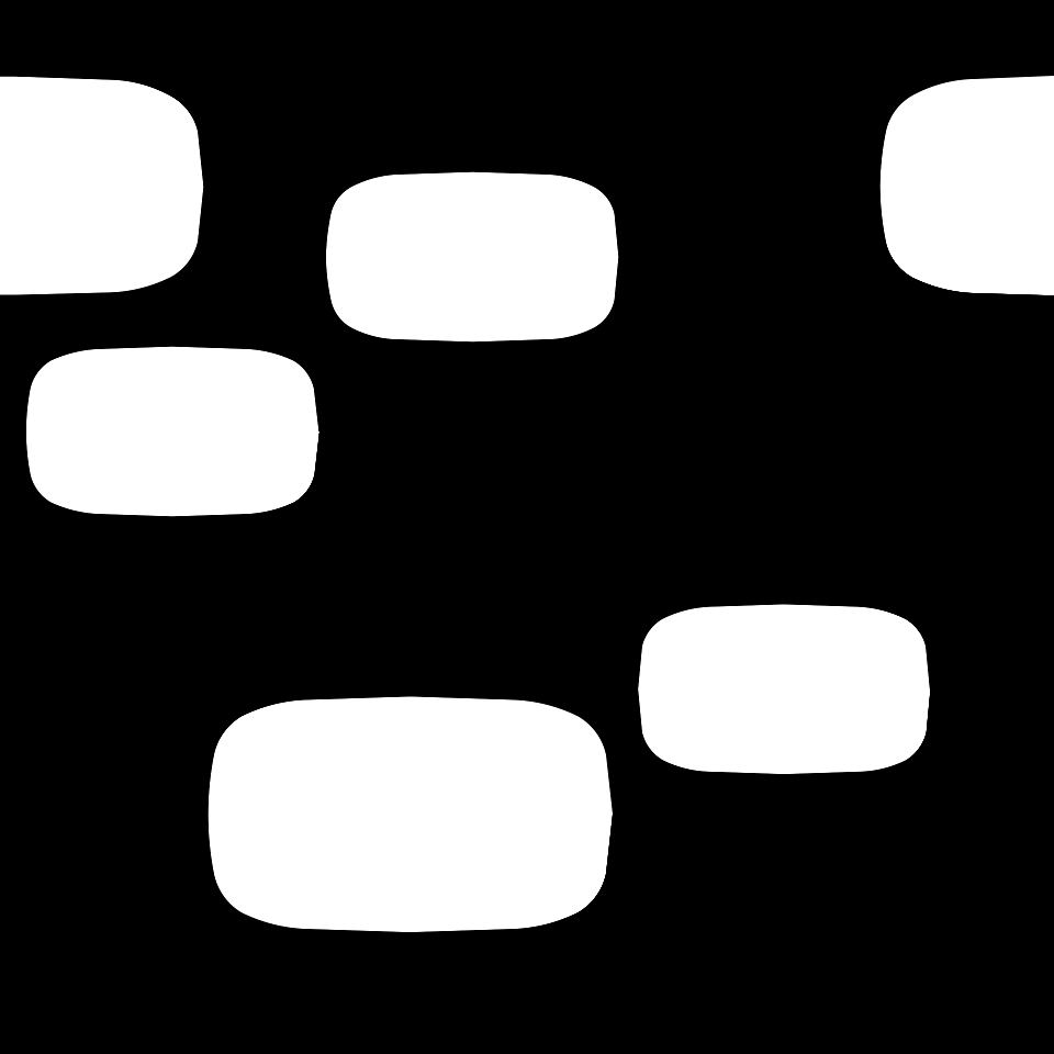 Black white small blocks background
