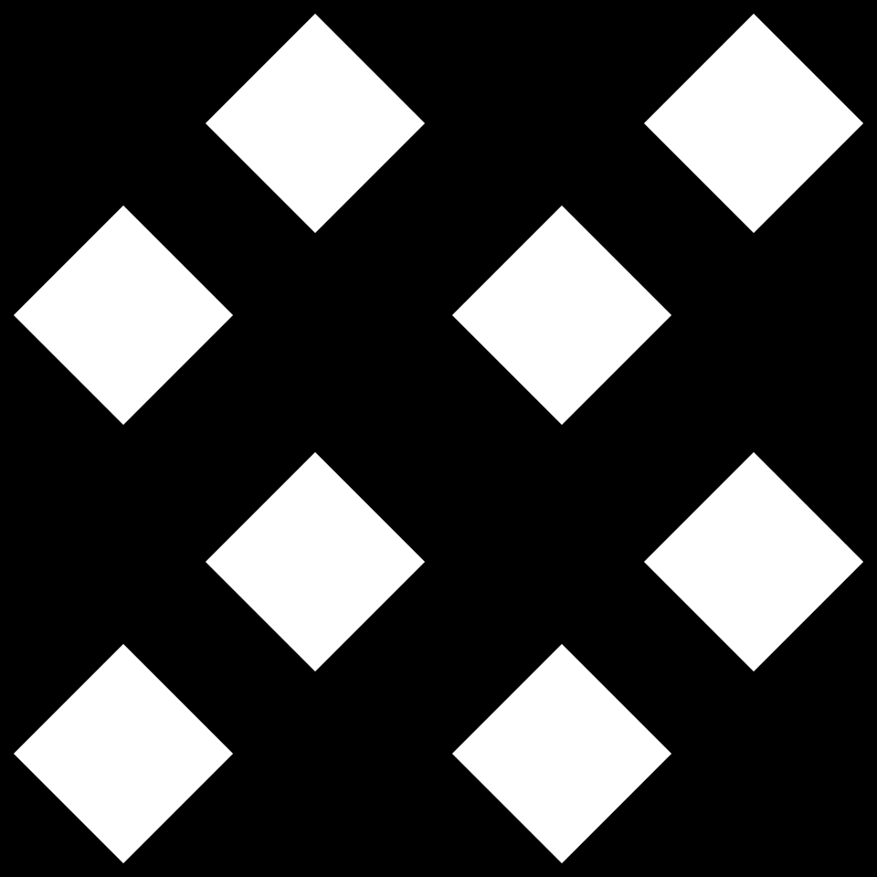 Black white small diagonal squares background