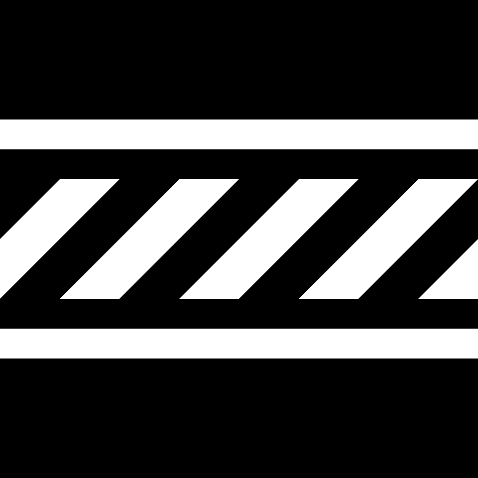 Black white status line background