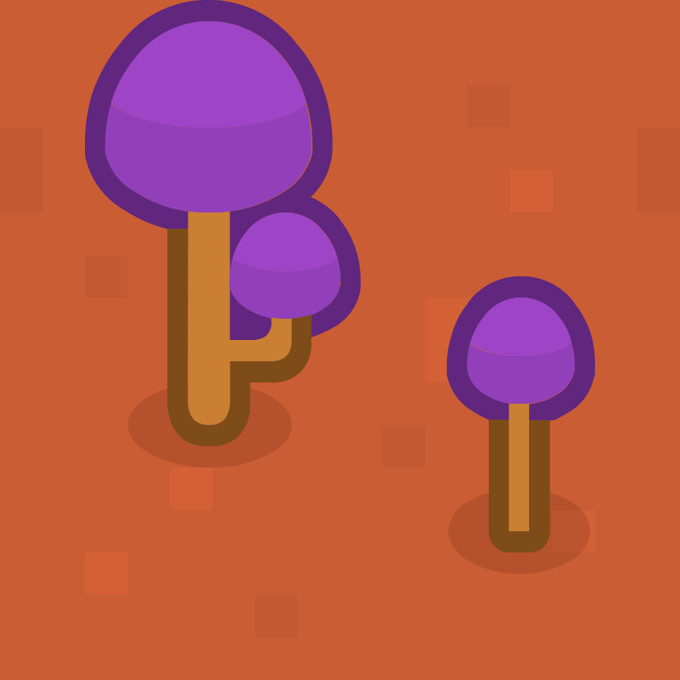 Purple forest red land 03 background