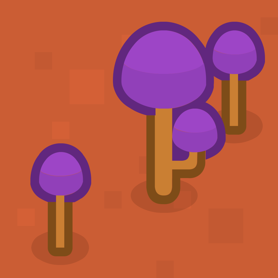 Purple forest red land 04 background