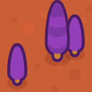 Purple forest red land 07 background
