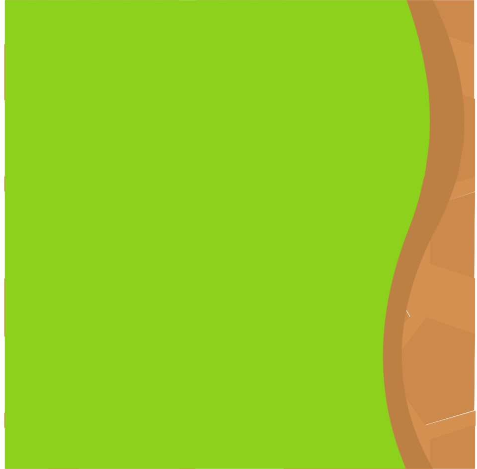 Green brown field road 02 background