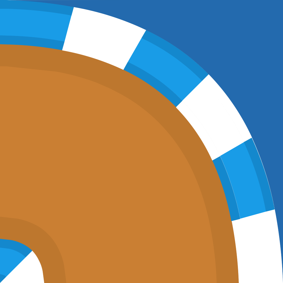 Blue sides orange race track 05 background