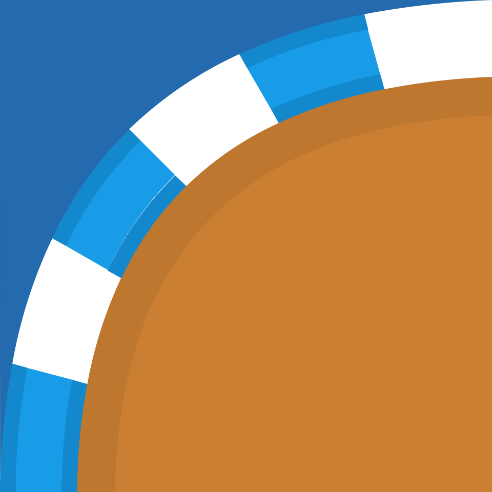 Blue sides orange race track 06 background