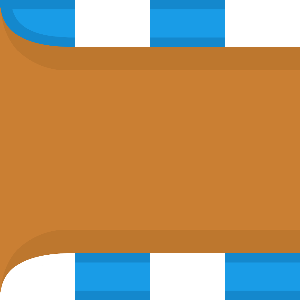 Blue sides orange race track 14 background