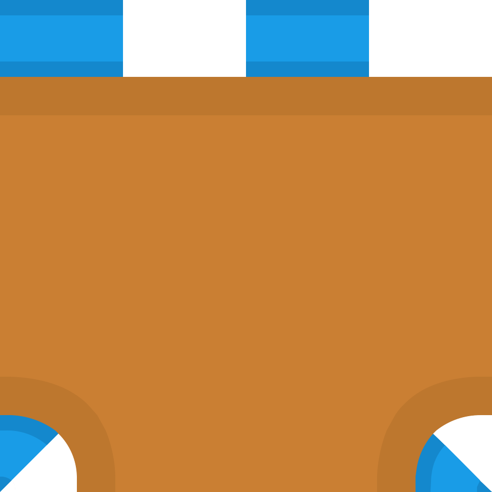 Blue sides orange race track 17 background