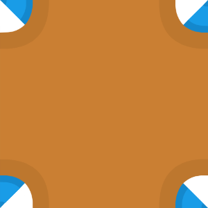 Blue sides orange race track 18 background