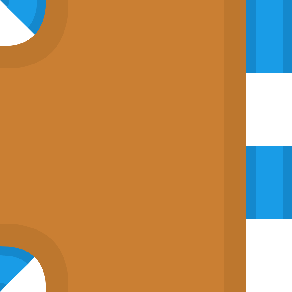 Blue sides orange race track 20 background