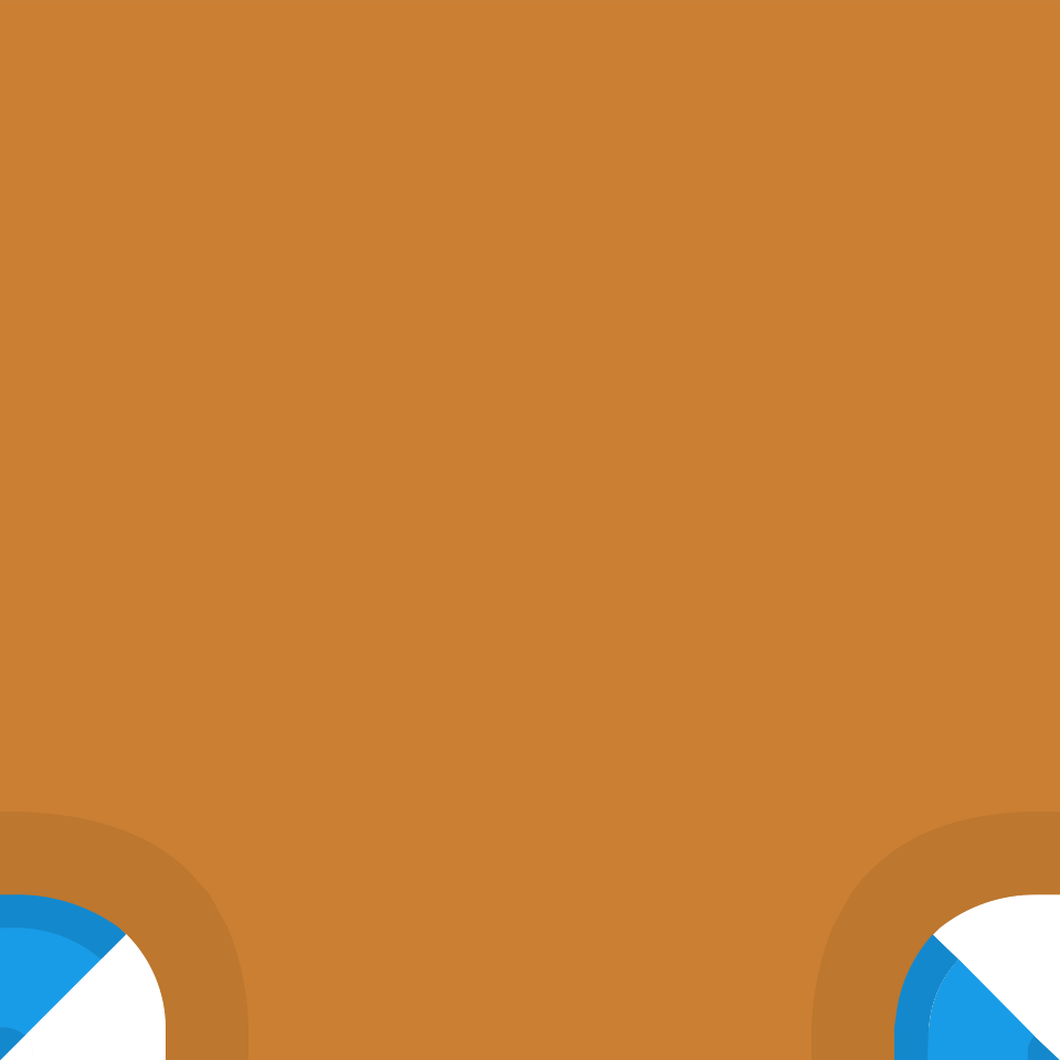 Blue sides orange race track 21 background