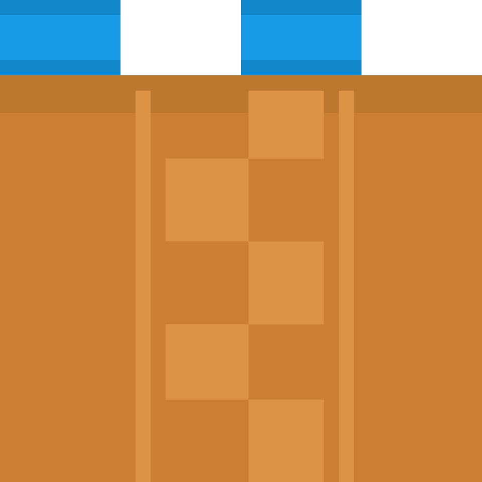 Blue sides orange race track 24 background