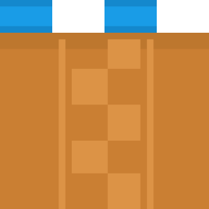 Blue sides orange race track 24 background