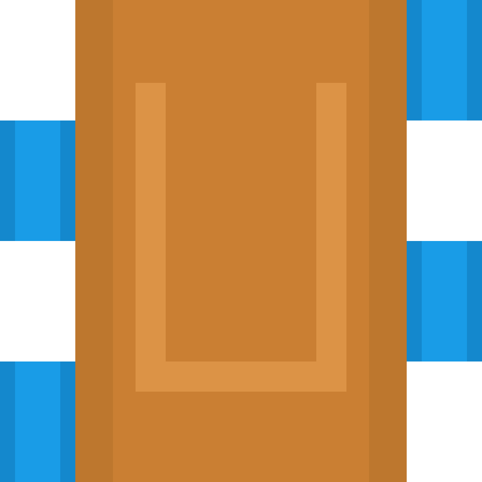 Blue sides orange race track 30 background