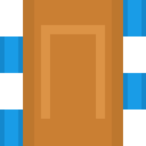 Blue sides orange race track 32 background