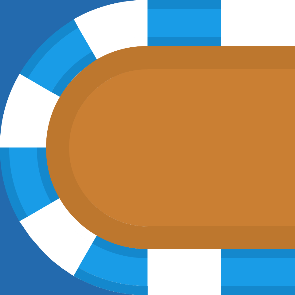 Blue sides orange race track 34 background