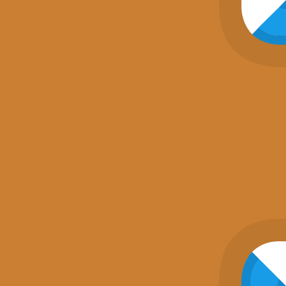 Blue sides orange race track 35 background