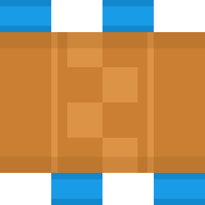 Blue sides orange race track 42 background