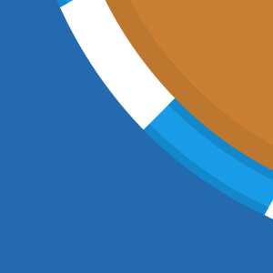 Blue sides orange race track 44 background