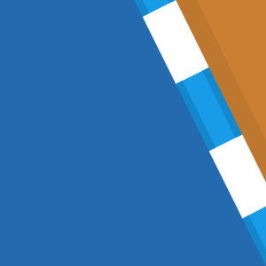 Blue sides orange race track 52 background