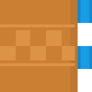 Blue sides orange race track 61 background