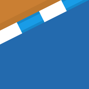 Blue sides orange race track 62 background