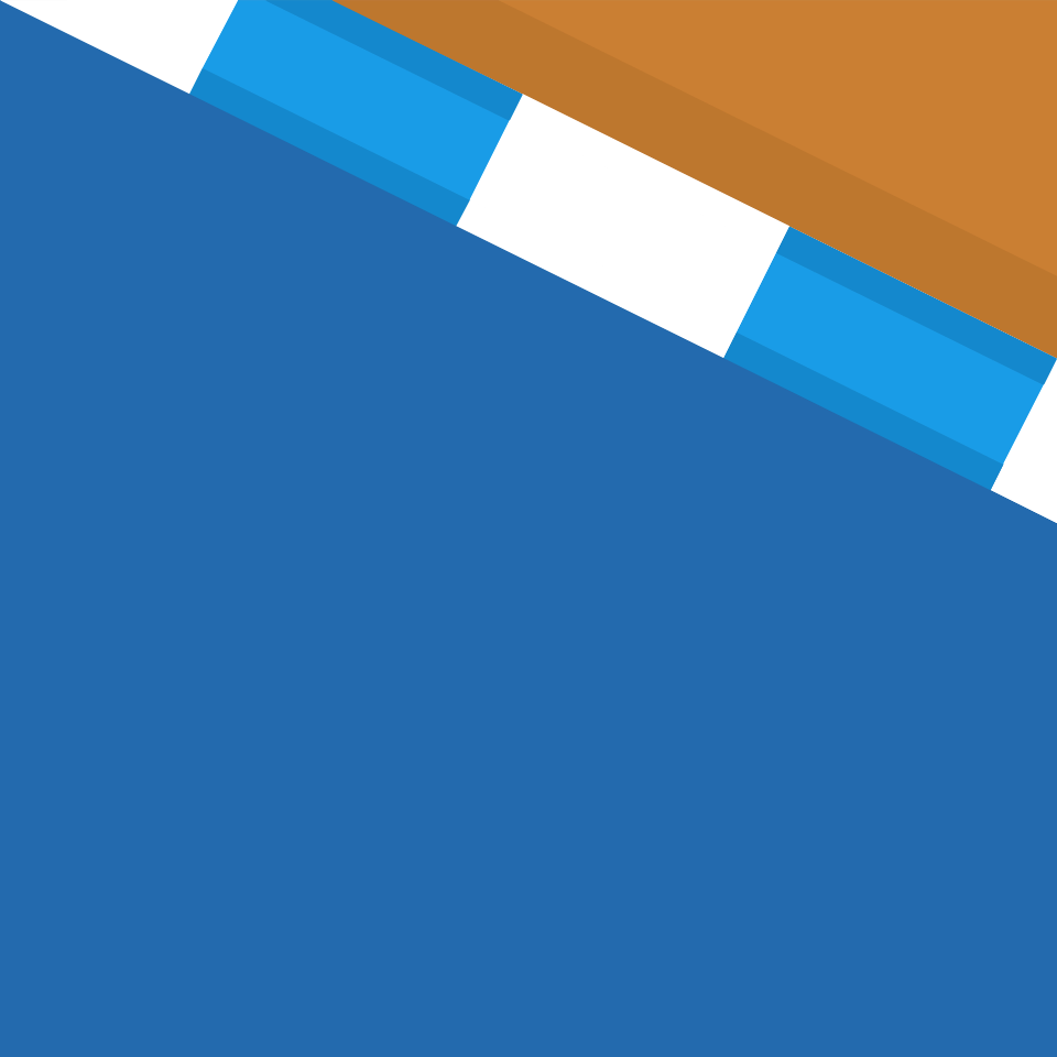 Blue sides orange race track 63 background